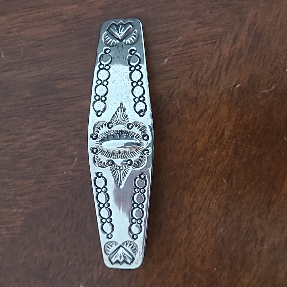 Vintage Navajo Sterling Barrette AP